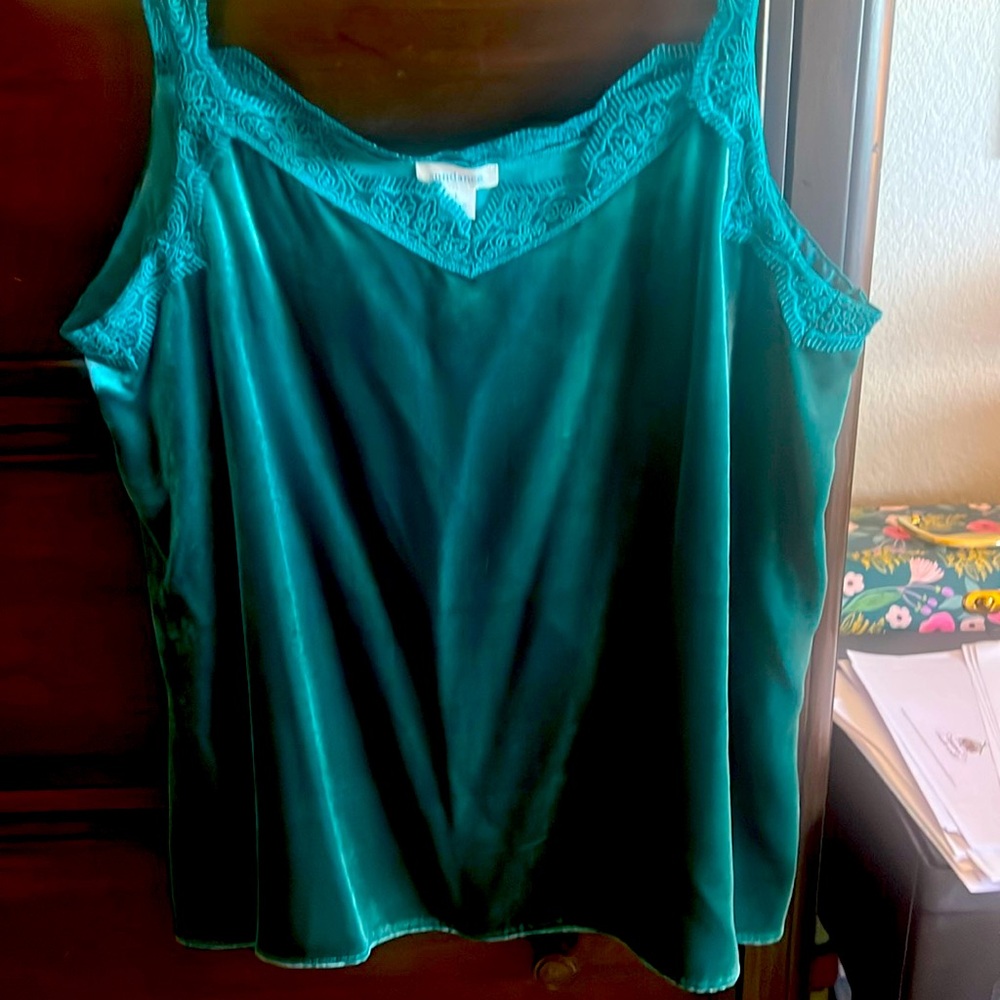 Sundance velvet camisole size Large